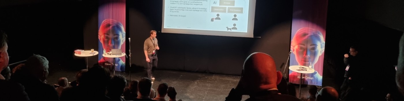 Kasper Amby holder foredrag om AI